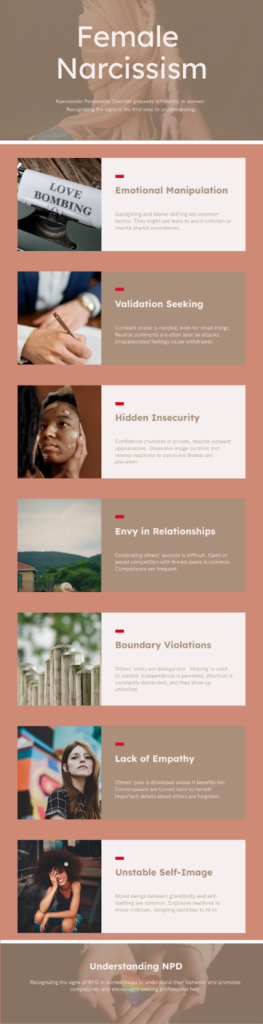 Signs of a Woman with Narcissistic Personality Disorder